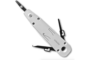 Odedo® Outil de raccordement LSA pour installer des câbles de pose, des prises réseau, du câblage réseau, catégorie 5, 6, 7
