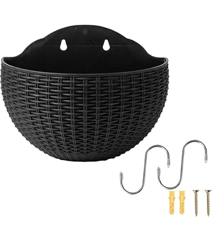 PovKeever Wand-Pflanzgefäß – Halbrund, Mit Automatischem Bewässerungssystem, Für Drinnen & Draußen | Blumentopf In Verschiedenen Farben