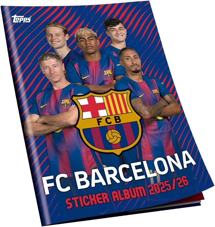 FC Barcelona Sticker Album 2025/26 – Edición Oficial Topps - Set Completo