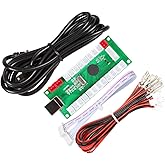 EG STARTS USB-Encoder auf PC-Spiele-Controller für Arcade Joystick Sanwa DIY Kits Parts Mame Games (5-polig + 2,8-mm-Kabel)