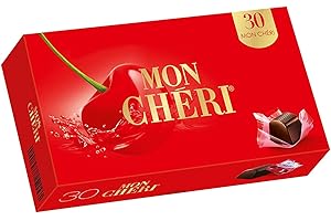 Mon Cheri Cherry Liqueur Chocolates Box 315g - imported by DFB