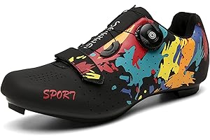 ERIBBY Indoor Cycling Shoes Spinning Shoes for Women and Men, Compatible with Peloton Bike