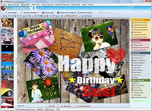 FotoWorks XL  2018  - Editor de Fotos  Software Fotografia Espa  ol  Edici  n Fotogr  fica  Editar Fotos  Programa Fotos - Muy f  cil de usar