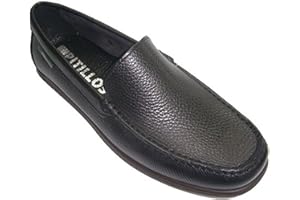 Zapato Tipo mocasín Pala Lisa Pitillos en marrón Medio