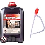 CAGO Petroleum Kanister, für eine saubere Verbrennung - 20l Liter mit Handpumpe