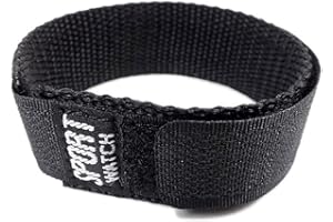 Minott Uhrenbänder EU-21517 - Textilband, Schwarz (21), Riemen