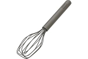 Original Kaiser Inspiration Schneebesen 29 cm, Rührbesen aus 100% Silikon, ergonomisch, Quirl rutschfest, spülmaschinengeeignet, hitzebeständig bis zu 200 Grad, grau