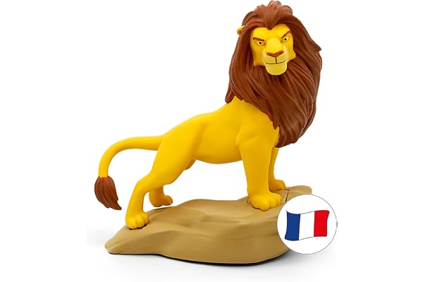 tonies Figurine Le Roi Lion, Personnage avec Histoire Audio et chansons pour conteuse Toniebox, audioconte 4 Ans et Plus - boîte à Histoires Vendue séparément