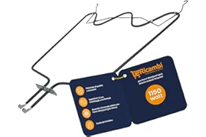 eRicambi® Resistenza Elettrica Inferiore Forno - Potenza 1150W - Tensione230V compatibile con Whirlpool Indesit Hotpoint - Dimensioni: 345x330 (mm) - Lunghezza Flangia 70 (mm) Larghezza 15 (mm)