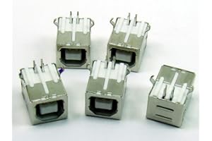 POPESQ® - 5 pz. x USB Connettore Femmina PCB USB B / 5 PCS. x USB Socket PCB USB B #A2113
