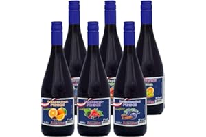 OBSTLAND-KELLEREI ALLACHER Allacher Glühwein und Punsch Mixpaket, trinkfertig mit Alkohol – 6 x 0,75 l Flaschen – Winter Heißgetränk - schmeckt wie am Weihnachtsmarkt