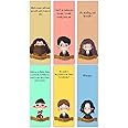 Harry Potter Bookmarks for potterheads - Pack of 6