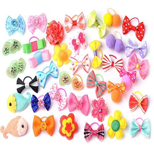 Gosear20-PCS-Pet-Hair-Bows-Hair-Band-Dog-Puppy-Cat-Grooming-Accessories-Random-Color-and-Style