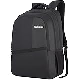 American Tourister Valex 28 Ltrs Large Laptop Backpack with Bottle Pocket and Front Organizer- Black