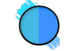 Mehron Paradise Makeup AQ UV - niebieski (UV niebieski, 40 gr)