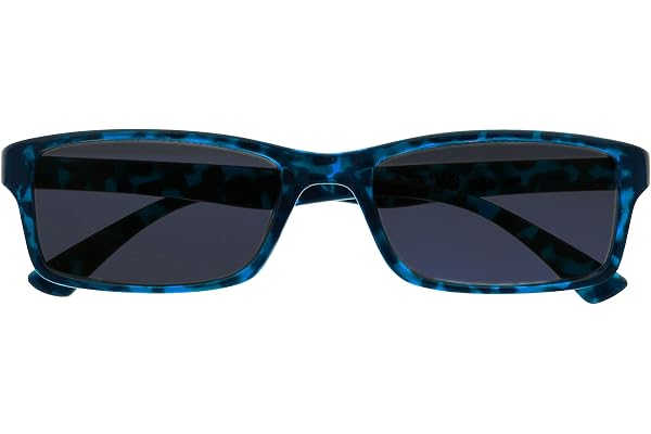 OPULIZE La Société Lunettes De Lecture Bleu Écaille Lecteurs Soleil UV400 Designer Style Hommes Femmes S92-3 +3,00