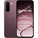 OnePlus N6x | 4GB+64GB | Burgundy Red | 7000mAh Battery | Power for Days | 36-Months Smoothness | Smooth 120Hz Display | Larg