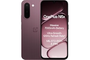 OnePlus N6x | 4GB+128GB | Burgundy Red | 7000mAh Battery | Power for Days | 48-Months Smoothness | Smooth 120Hz Display | Largest 5300mm2 Cooling System | Military-Grade Durability