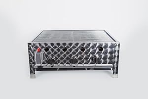 Gazcamp Gasgrill Gastrobräter 10,0 kW 3-flammig 70 x 56 x 31 cm (mit Grillrost & Abtropfschale)