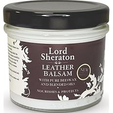 Lord Sheraton Leather Balsam 125 ml - Leather Cleaner, Conditioner & Protector – Nourishes, Restores & Protects Furniture, So
