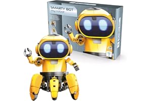 DQB DEQUBE Deqube 925D00156 Tobbie Robot Intelligent reprogrammable et Multifonctionnel Développe Ses Propres gestes et émotions - Mouvements programmables pour effectuer des tâches