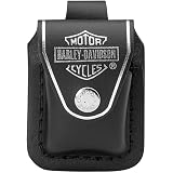 Zippo Harley Davidson Accendino Antivento - Cromato Lucido, Ricaricabile, Fiamma Regolabile, Confezione Regalo - 6