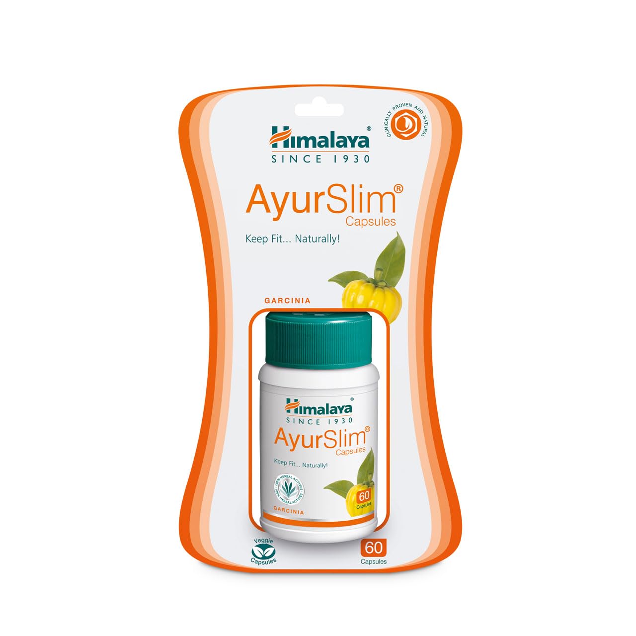 Himalaya Wellness AyurSlim Capsules - Pack of 60 Pieces (Weight Management)