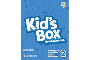 Kid's Box New Generation English for Spanish Speakers Level 2 Activity Book with Home Booklet and Digital Pack (2023)
