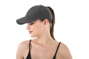 Adicloz Queue de Cheval Casquette Femme Ete, Casquette Baseball Réglable averc Maille Respirante, Casquette Femme pour Running Golf Camping