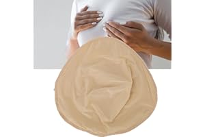 YUYTE Copertura per Forme Mammarie in Silicone, Cotone Proteggi Tasca Mastectomia Protesi Mammarie in Silicone Copri Borse per Protesi Tette Finte Artificiali Grandi (ATR)