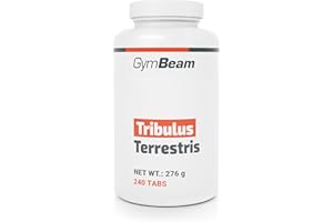 ‎GYMBEAM GymBeam Tribulus Terrestris Extrakt – Hochdosiert mit 90% Saponinen1200 mg pro Tagesdosis (240 tab)