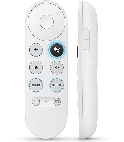 New Remote Control for Google TV Chromecast 4K Snow/HDTV