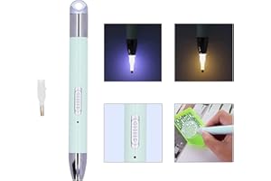 HZTYYIER Diamond Art Kits Pen, LED Diamond Art Kits Drill Pen with Light, 5D Diamond Art Kits Tools for Diamond Art Kitss DIY Arts Crafts Decor(2)