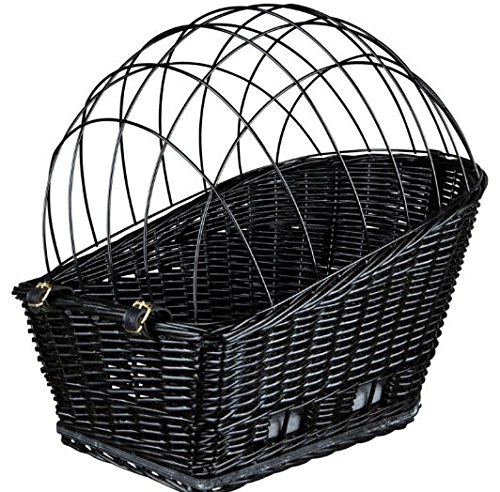 Rear-Mount-Bicycle-Dog-Basket-With-A-Protective-Wire-Mesh-Cover-And-Soft-Faux-Suede-Cushion-For-Dogs-Up-To-12kg-Can-Be-Mounted-On-A-Rear-Pannier-Rack-Or-Luggage-rack
