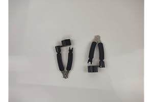 yixiaoboda 2 Pcs Guitar String Winder Cutter and Bridge Pin Puller,3-in-1 Guitar String Winder and Cutter with Bridge Pin Puller, Black, Professional Guitar Maintenance Tool Set