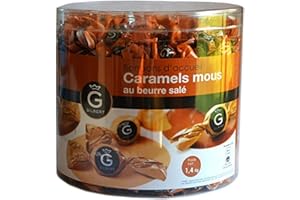 WINE AND MORE Bonbons d'accueil caramels mous au beurre salé RIOBA 1 x 420 pièces - 1.4 kg