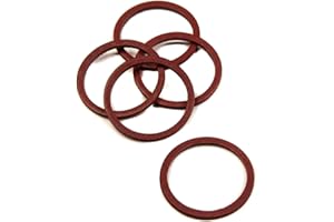 THUNDERFIX Fibre Washer for 3/4" BSP Tap Connectors, Washer is 23.88mm Diameter (Pack of 5)