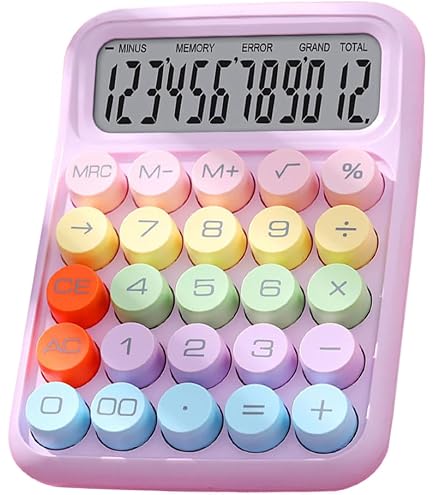 OFFIDIX Calculatrice de bureau à fonction standard double puissance OFFIDIX Calculatrice de bureau à fonction standard double puissance