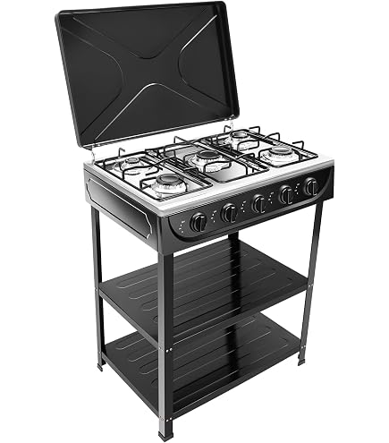 PAC INTERNATIONAL Cuisinière à Gaz Magnum Fabriquée En Italie - Compatible Bouteilles Gampingaz R901 R904 R907