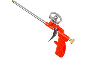 JJYHEHOT Schaumpistole, Bauschaumpistole, Profi-Dosierpistole aus Metall, Pistolenschaum, PU Expanding Foam Gun zum Verfüllen Abdichten für Heimwerker und Profi