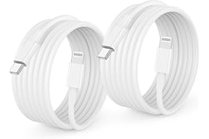 JEENEK Câble iPhone USB C 2M, [Certifié MFi] 2Pack iPhone 14 13 USB C vers Lightning Câble Cordon, Type C Cable Chargeur iPhone Rapide Câble pour Apple iPhone 14 Plus/14 Pro/13 Pro Max/13/12 Mini/11 Pro/iPad