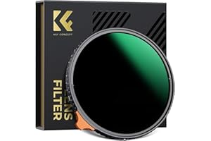 K&F CONCEPT 67mm Variable ND Filter ND3-ND1000 (1.5-10 Stops), 28-Layer Coatings HD Optical Glass Adjustable Neutral Density Filter for Camera Lens(Nano-X Series)