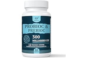 ‎SOLAVICA Probiotika mit 300 Mrd. KBE, Hochdosiert Probiotika Kapseln, Darmflora Aufbau, Komplex u.a. mit Lactobacillus & Bifidobakterien (60 Stück (1er-Pack))