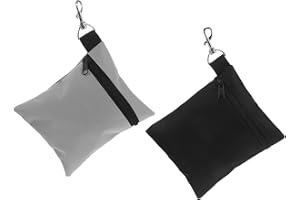 GANAZONO 2st Golf Utility Pouch Multifunktionell Golf Accessory Bag i Nylon Hög Kapacitet Lättviktig Och Stilig Organisera Golfbollar Och Tees För Golfare i Alla