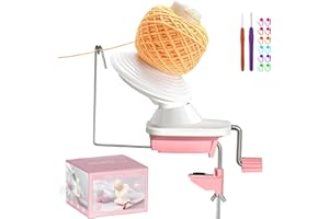 DoubleCare Hand Operated Yarn Ball Winder Rose