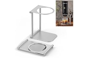 PZCC Machine à Café Portable de Voyage Support, Pliable Support Machine a Cafe, Compatible avec la Machine à Café KF-JN-02, Diamètre 6,7 cm, Facile à Transporter, Stable et Ferme (JN-02)