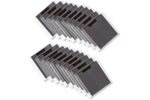 OAKWOOD ARCHER Die Storage Refills. 10x Sheets, 8x8", Black