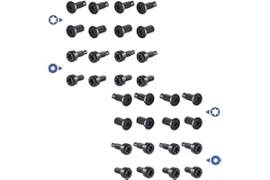 KPPTYTY Ring Doorbell Screws, Replacement Security Screws Compatible with Video Doorbell 2 and Pro, Video Doorbell(8Set /32pcs)-Stainless steel material