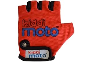 KIDDIMOTO Guanti da Bicicletta per Bambini/Ragazzo/Ragazza - Guanti Ciclismo Corto Mezze Dita