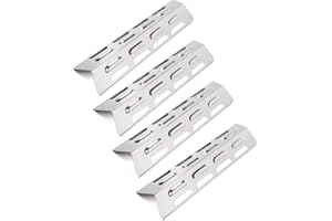 LOKHING 92071 części zamienne do grilla gazowego ze stali nierdzewnej, płyty grzewcze do grilla gazowego, osłony termiczne do modeli Kenmore, Master Forge, Perfect Flame, Uniflame i innych modeli grilla gazowego, 4-pak